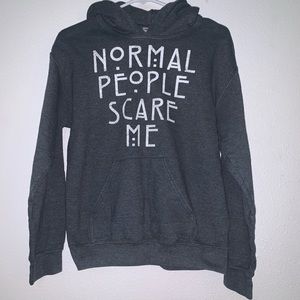 Normal People Scare Me Hoodie